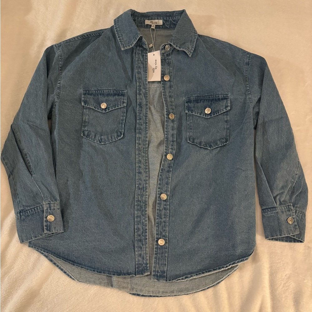 Denim Shacket